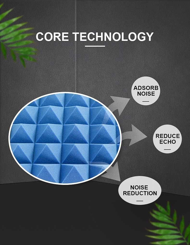 Customized Design Acoustic Barrier Panel Sound Isolation Foam Sound Proof Insulation Foam