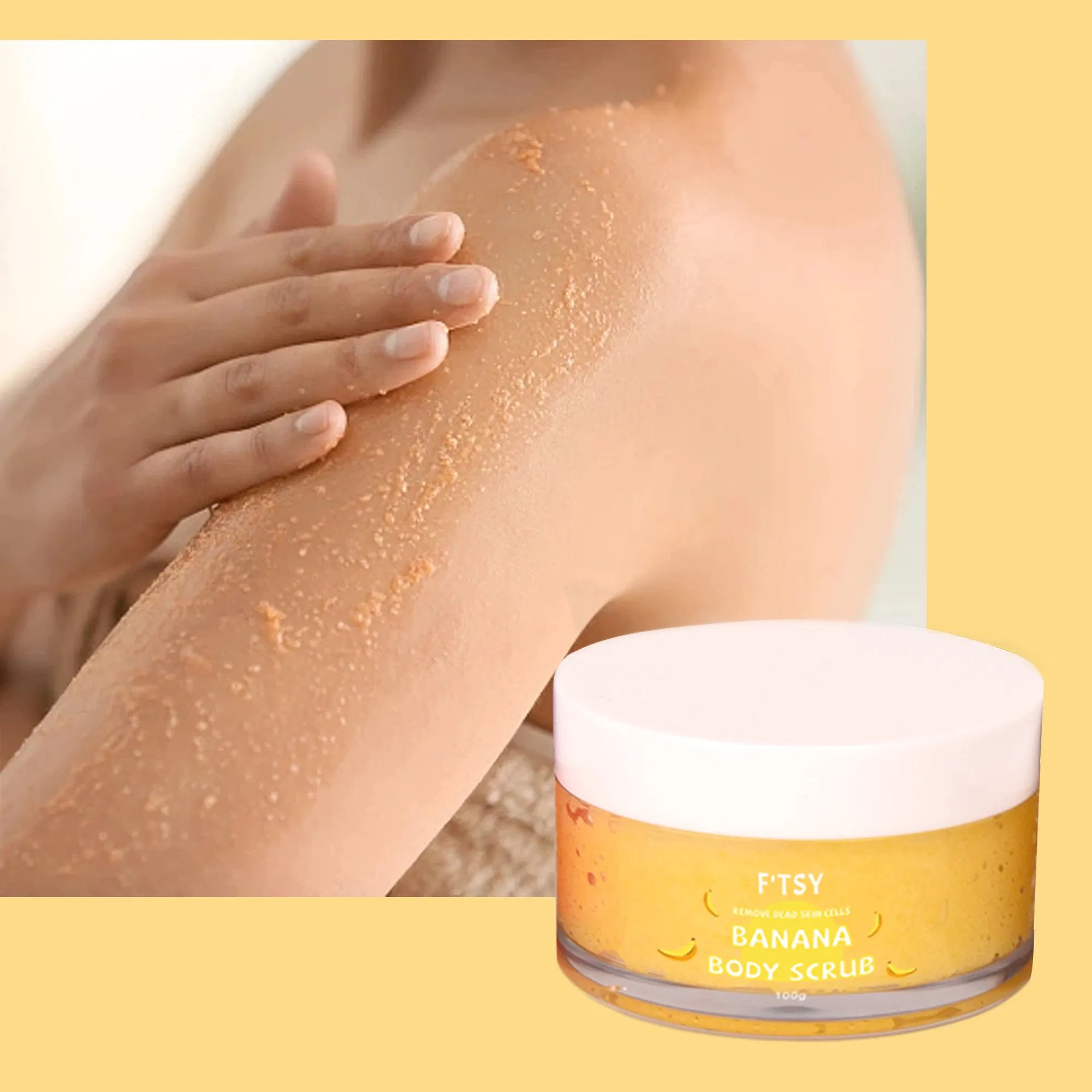 Private Label Skin Care Natural Brightening Moisture Strawberry Body Scrub