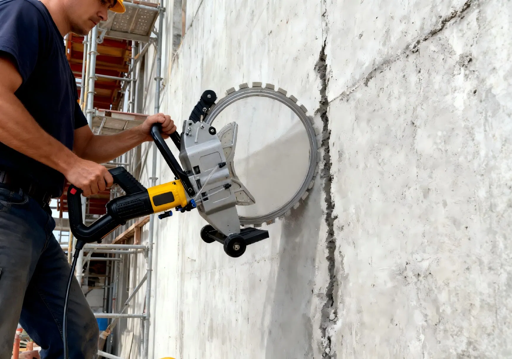 5000W High Quality Industrial Ring Saw with 410mm Precision Cutting Blade