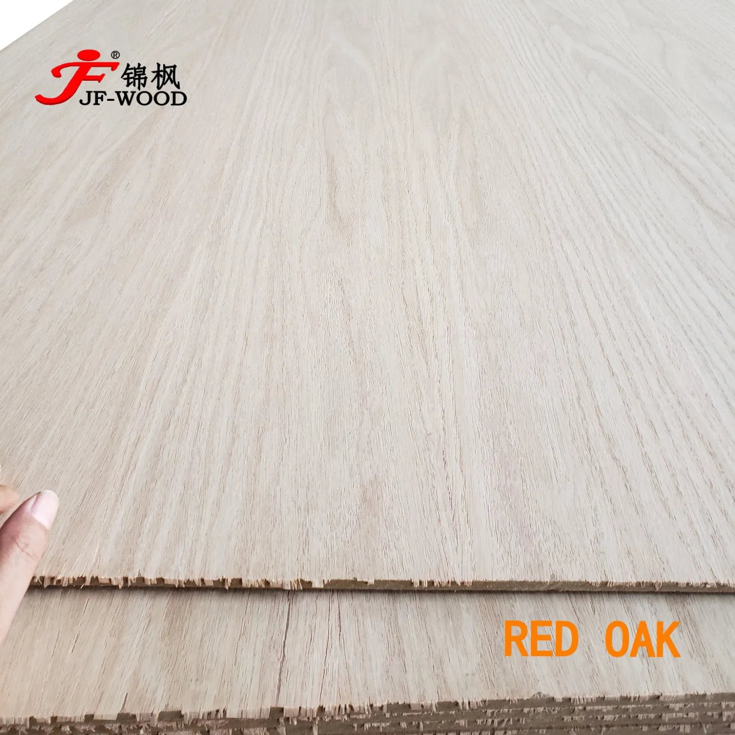 4*8 Size Red Oak Veneer Blockboard Falcata Core