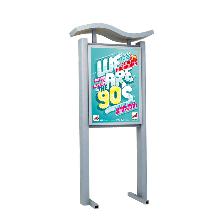 Outdoor Full Color Aluminum P8 LED Mupi Light Box Customization