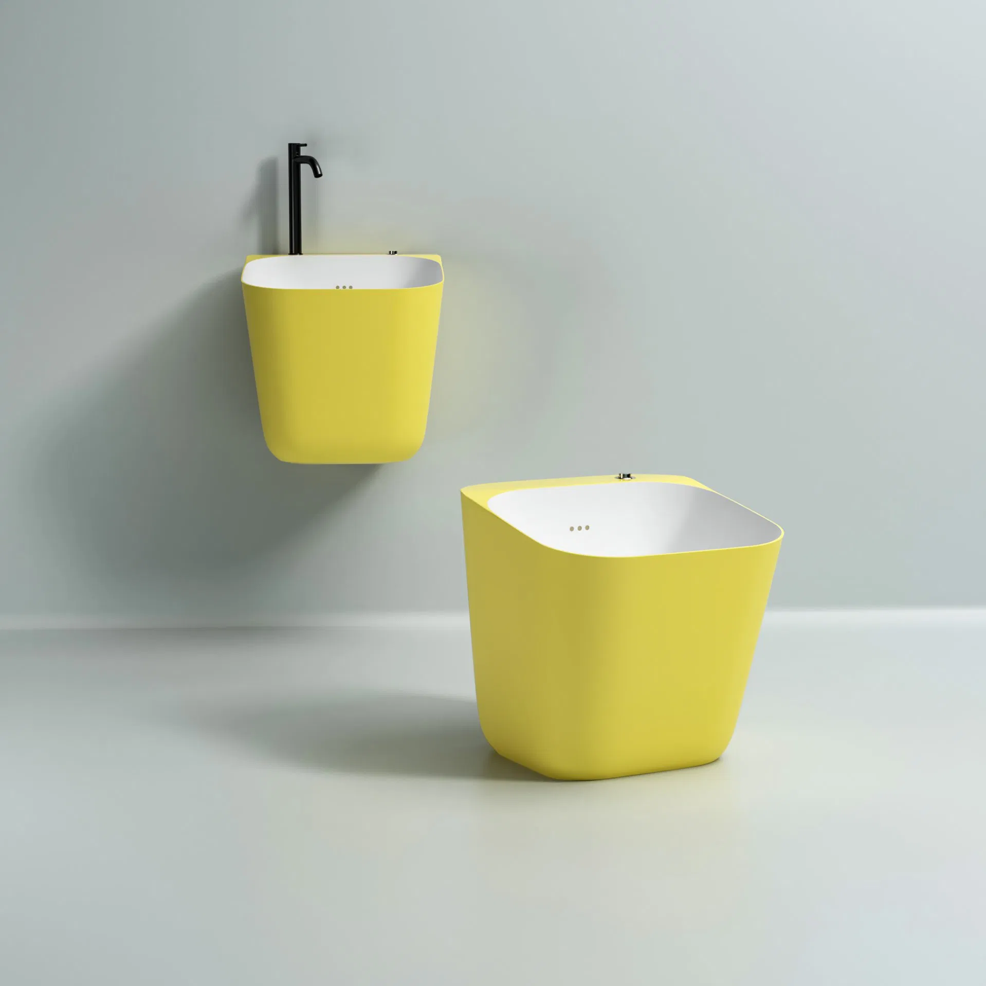 Chaozhou Sanitary Ware Wholesale Multi Color Wall Hung Floor Standing Mop Tub Mop Basin Mop Sink