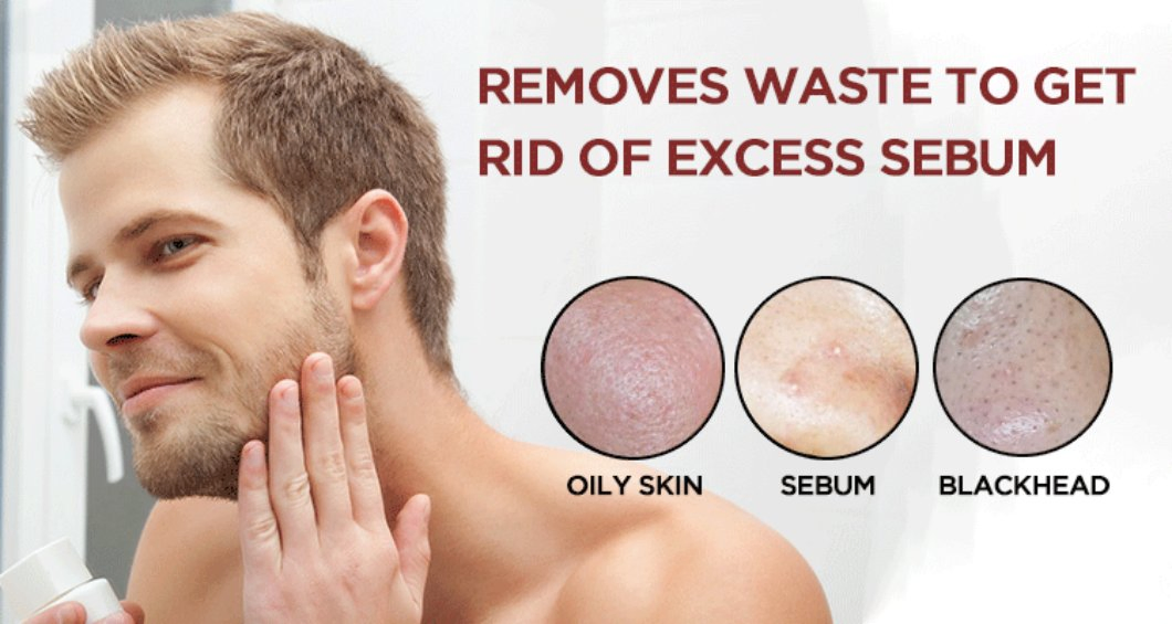 Private Label Skin Care Deep Cleansing Best Oil Control Facial Cleanser for Men