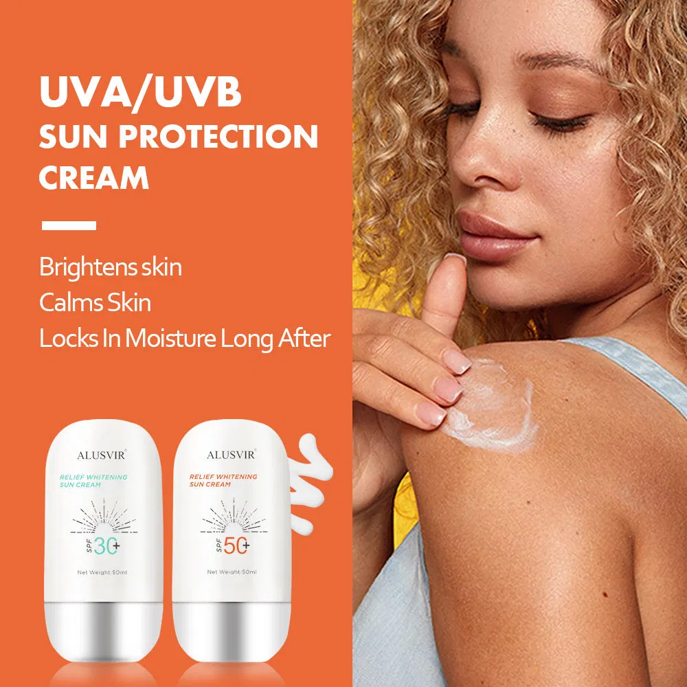 Organic Natural SPF 50 Sunscreen Face Body Mineral UVA UVB Cream