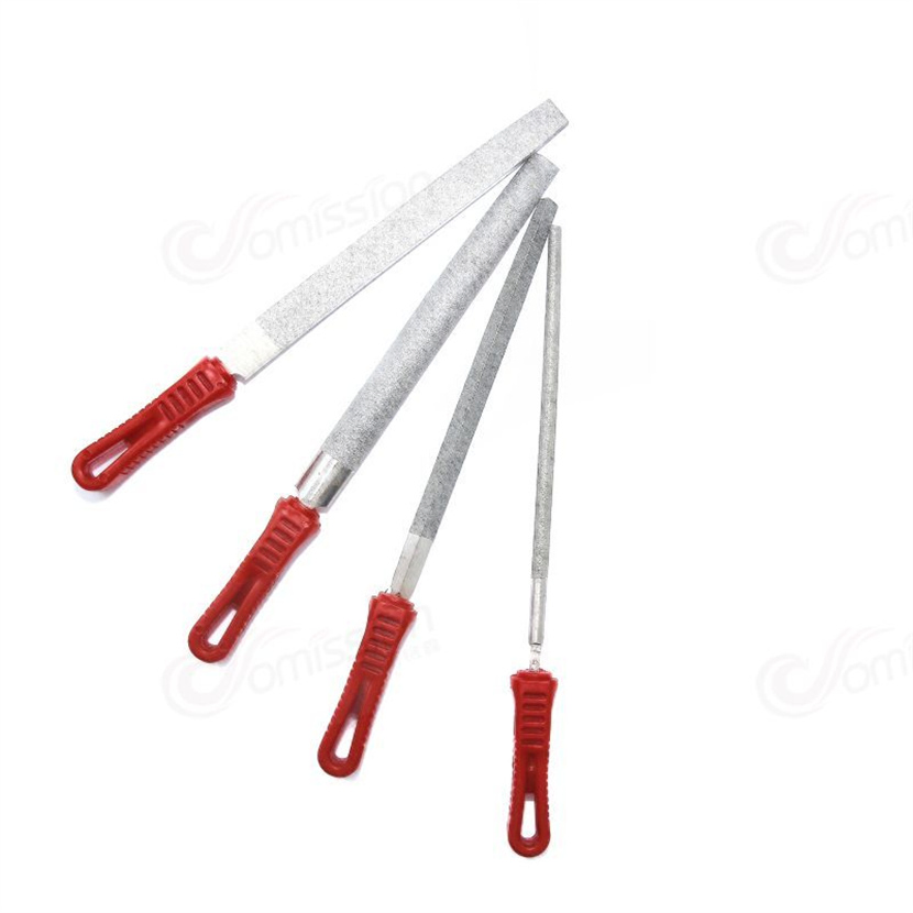 Detailing and Finishing on Various Materials Half Round Diamond Files