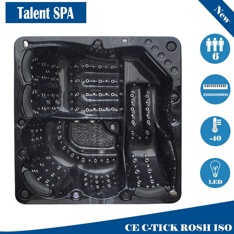 Гидромассажная ванна SPA на 6 человек с подогревом