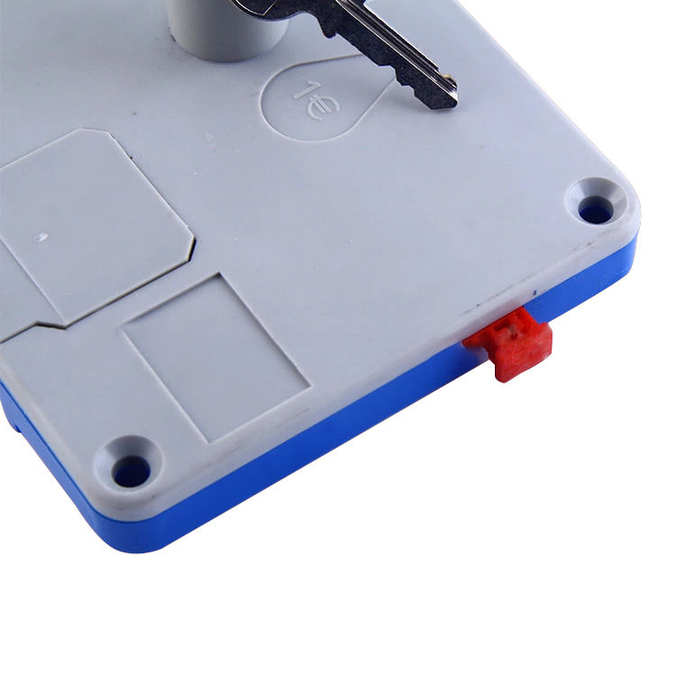 Safe, Durable Finely Crafted Coin-Operated Lock for Locker and Cabinet Use.