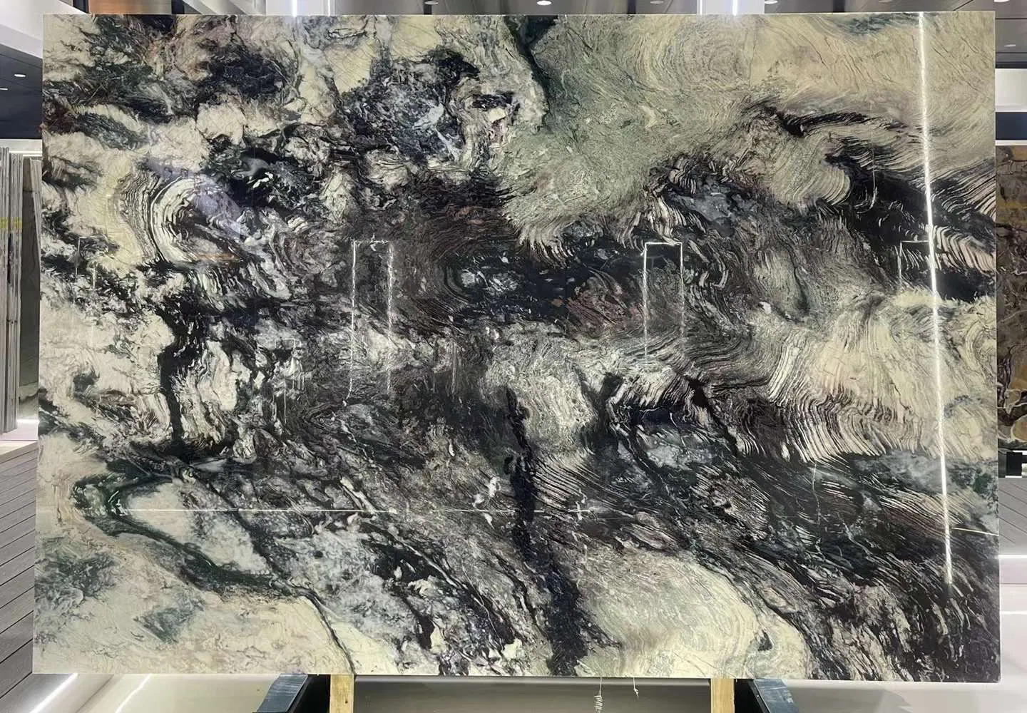 Luxury Stone Italy Polished Big Slab Popular Style