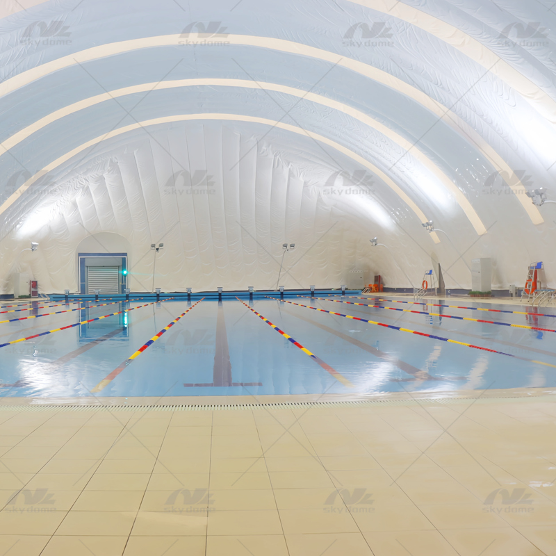 Man Made Inflatable Air Dome for Swimming