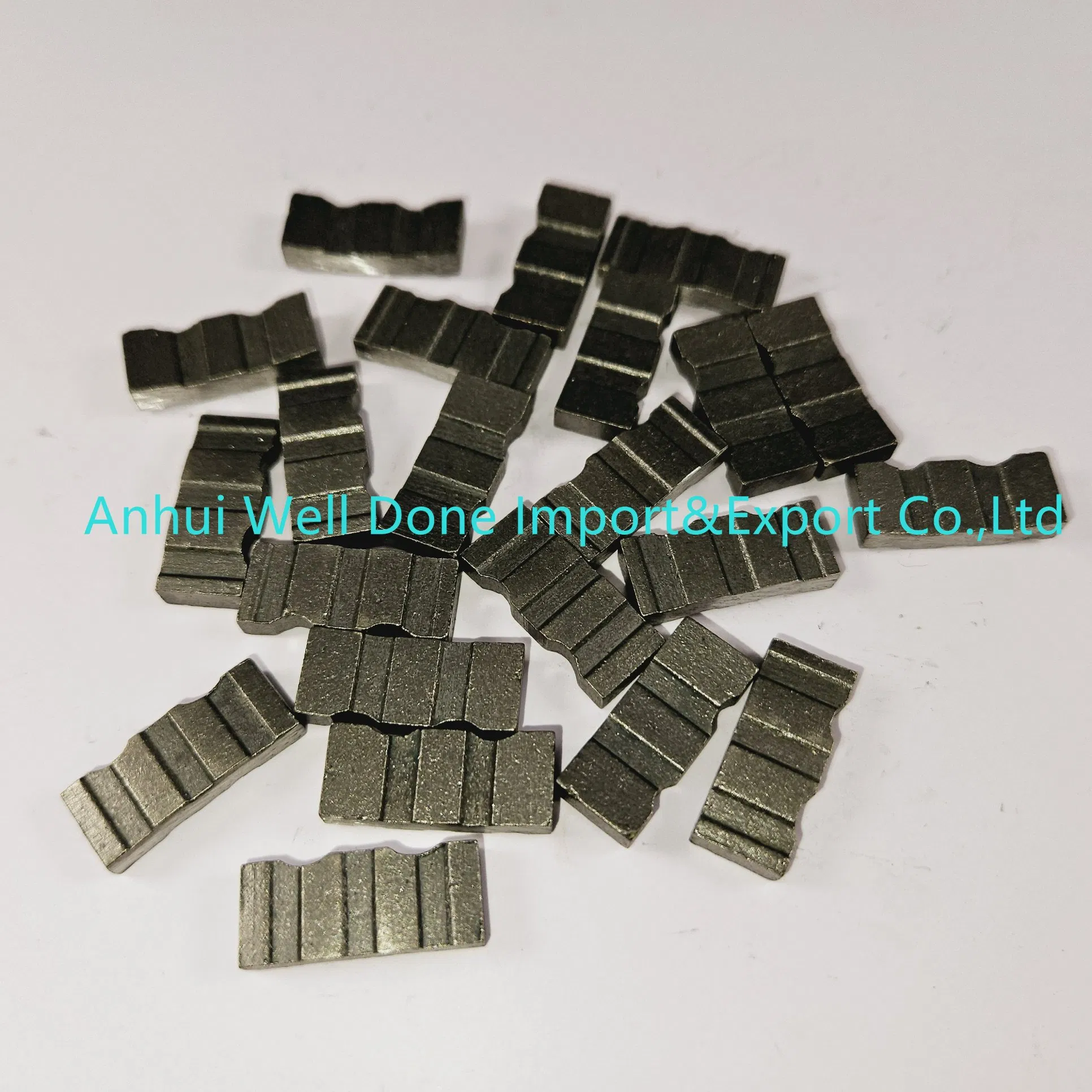 Stable Quality Groove Reinforced Concrete Diamond Segment for Core Drill Bit