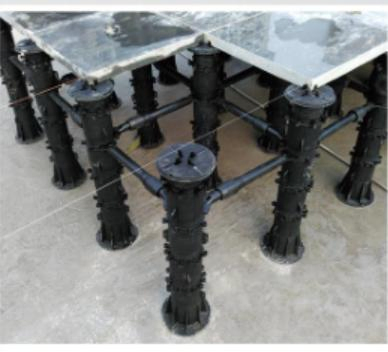 Height Adjustable Self Leveling Adjustable Pave Plot Flooring Decking Plastic Pedestal