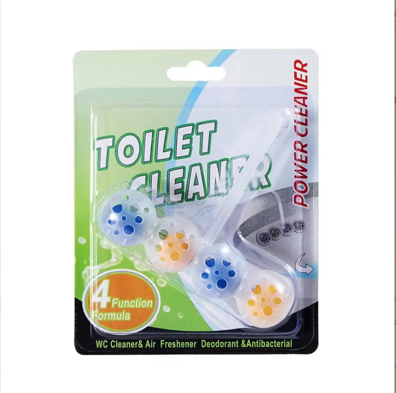 Best-Selling New Colorful 5 Ball Hanging Flush Toilet Scented Rim Cleaner