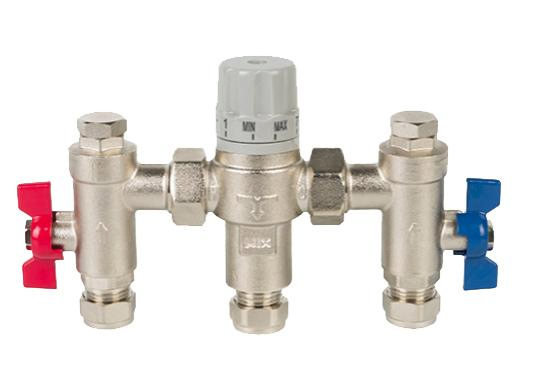 Brass Fittings, Plumbing Fittings, Thermostatic Mixing Valves, Tempering Valves, Tmv, TV Hpt13-ISO