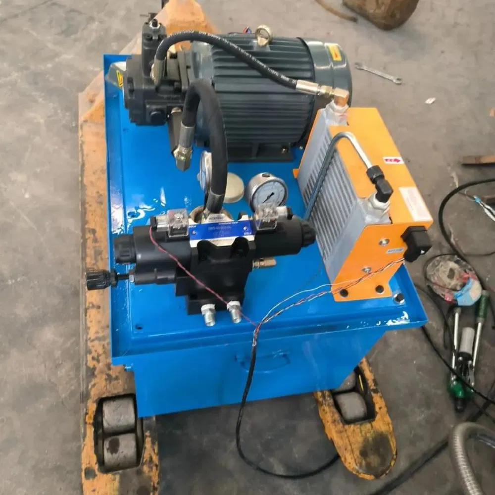 Гидравлическая насосная станция высокого давления и расхода