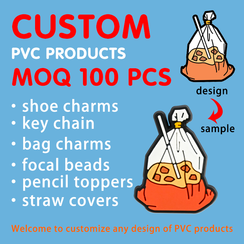 Manufacturer Wholesale Sublimation Drinkware Charms for Decoration Custom Straw Topper