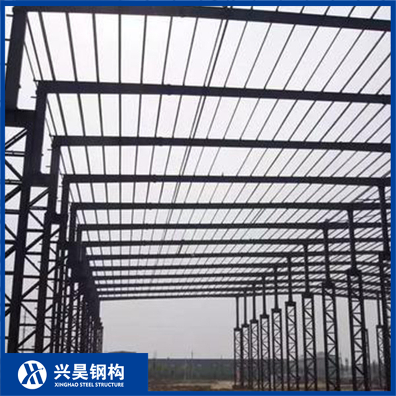 Q235 Customized Prefabricated Prefab House Steel Structure Warehouse for Agricultural Farming/Grain Storage/Workshop/Parking Cars Made Sandwich Panel