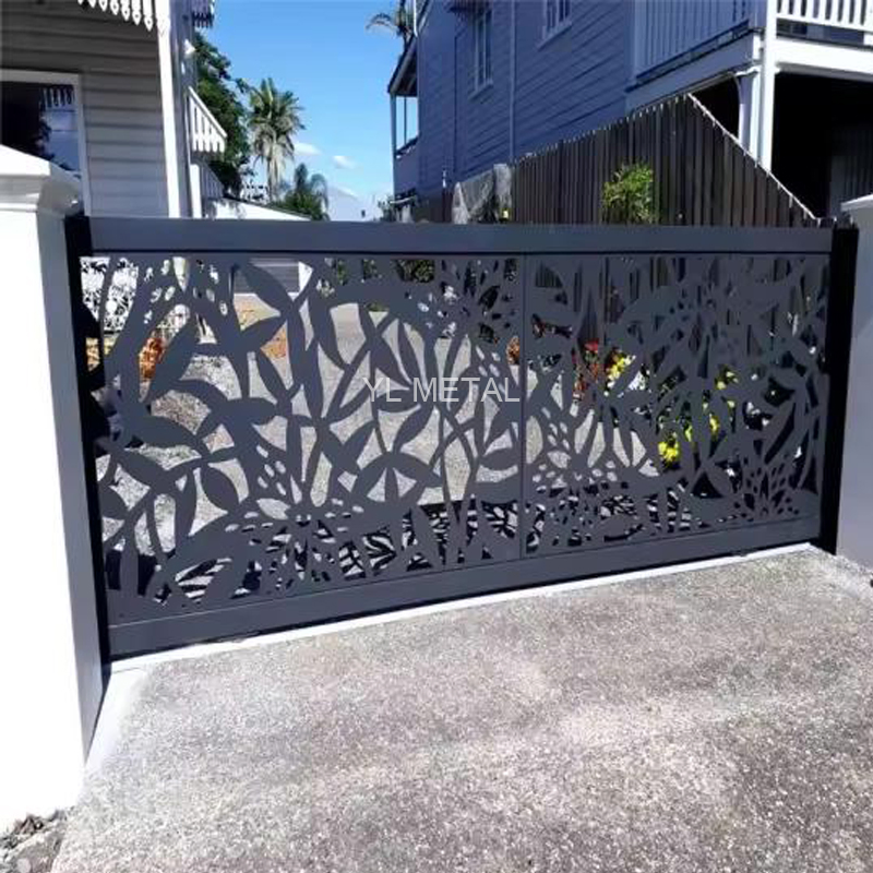 Y L Laser Cut Plate Panels Garden Aluminum Railing Balustrades Balcony Staircase