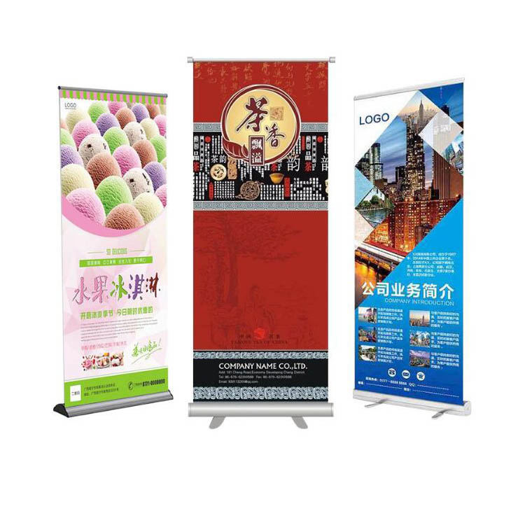 Custom Design Display advertisement Advertising Equipment Outdoor Roll up Banner Stand Printing Advertising Products Display Stand
