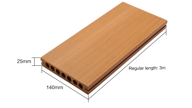 AG. Acoustic Eco Friendly Construction Material WPC Decking