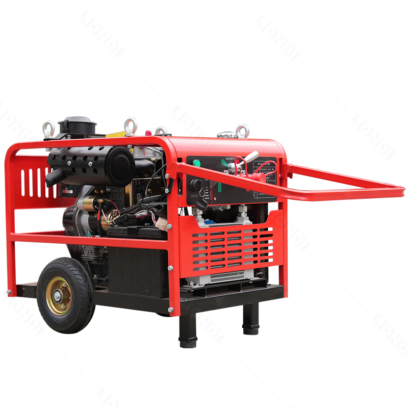 Stable Output Hydraulic Power Units Portable Mini Hand Push Hydraulic Station