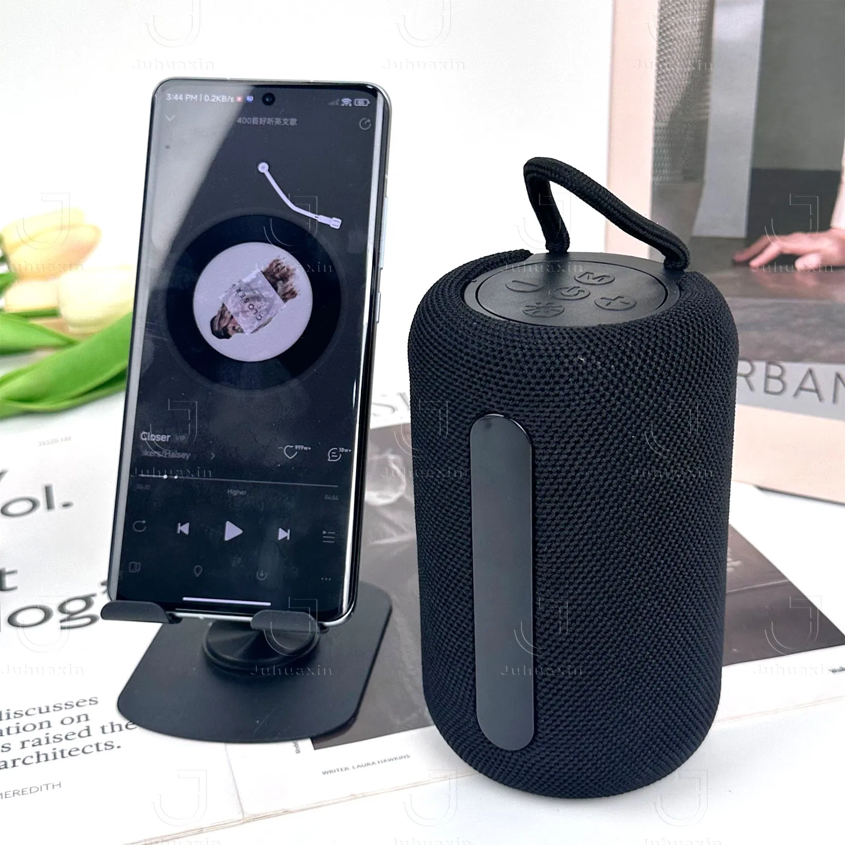 Christmas Gift Hot Sale Portable Stereo Surround Sound Clear and Loud Wireless Bluetooth Speaker