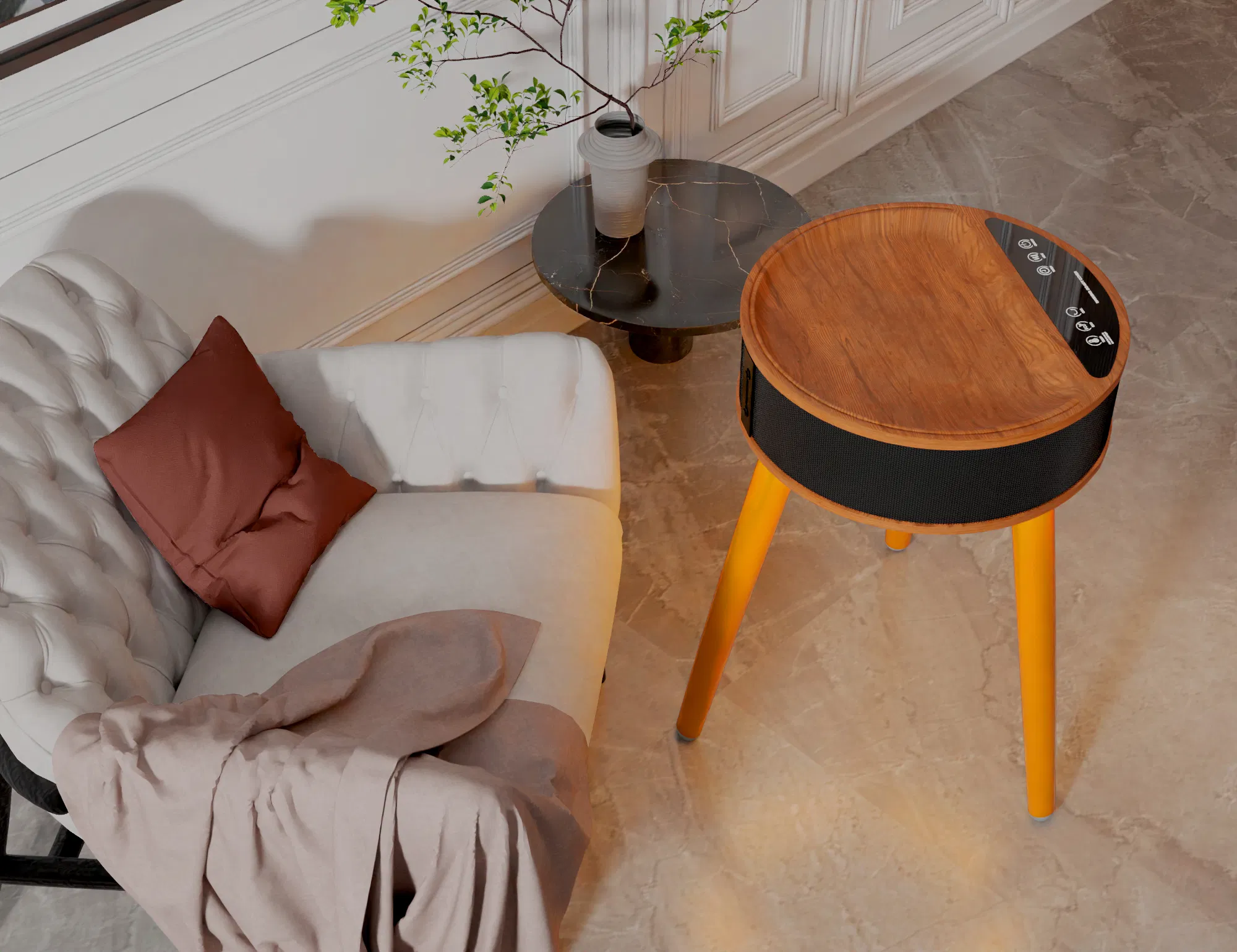 High Performance Fan Heater with Over Heat Protection for Comfort