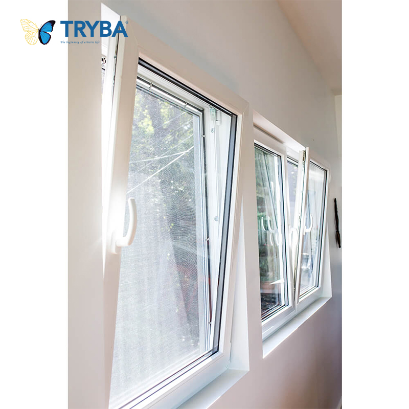 Rain Sensor Equipped Aluminum Tilt and Turn Windows for Weather Adaptability