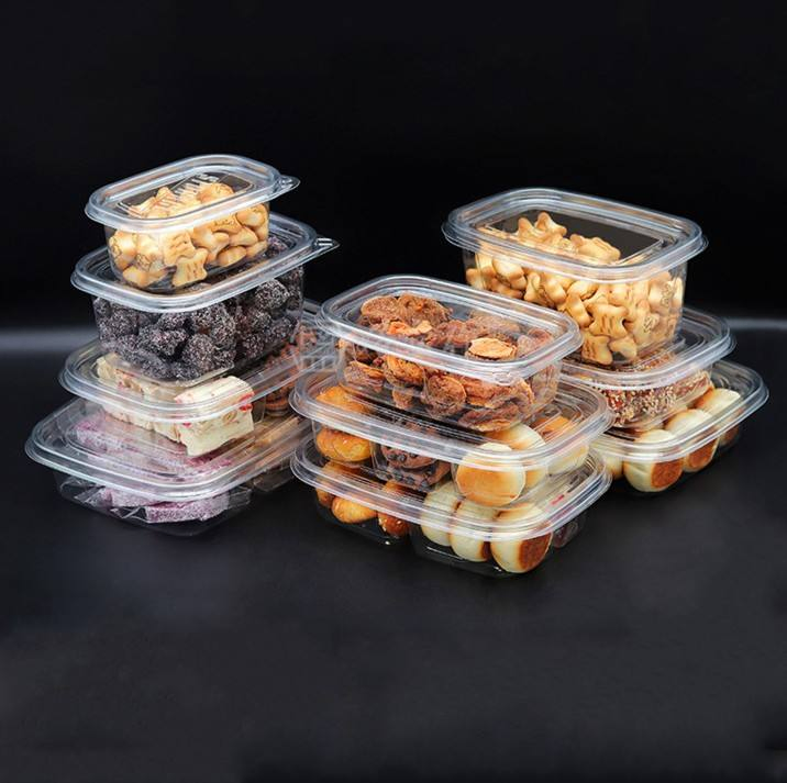Stackable Square Food Grade Multiple Sizes Pastry Deli Container