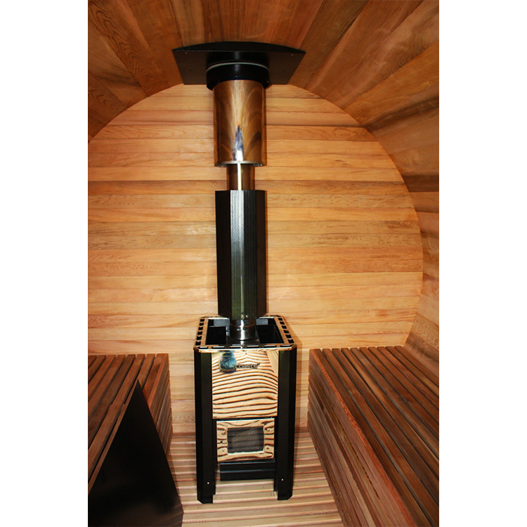 Бочкообразная сауна европейского дизайна SR158 на 6 человек