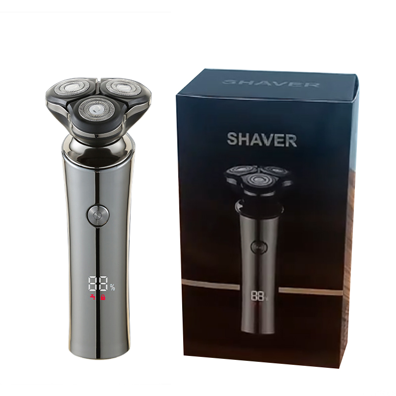 Hot Sale New Product Electric Three-Blade Shaver Rechargeable Fully Washable Multi-Functional