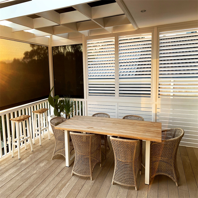 Anodized Silver Surface Treatment for Enhanced Durability and Weathering Aluminum Louver