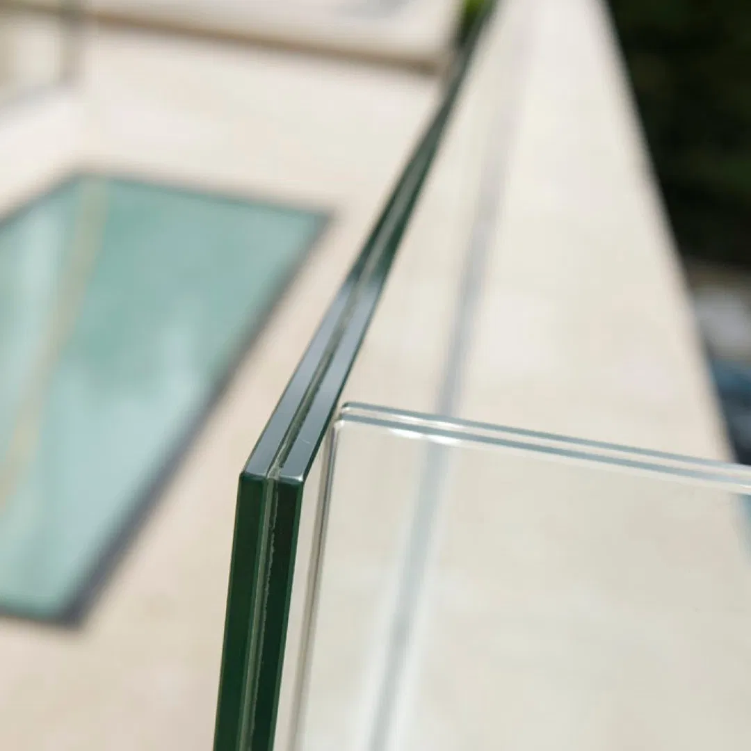 Safety Tempered PVB Sgp EVA 6.38/8.38/10.38/12.38mm Clear and Colored Toughened Laminated Float Glass