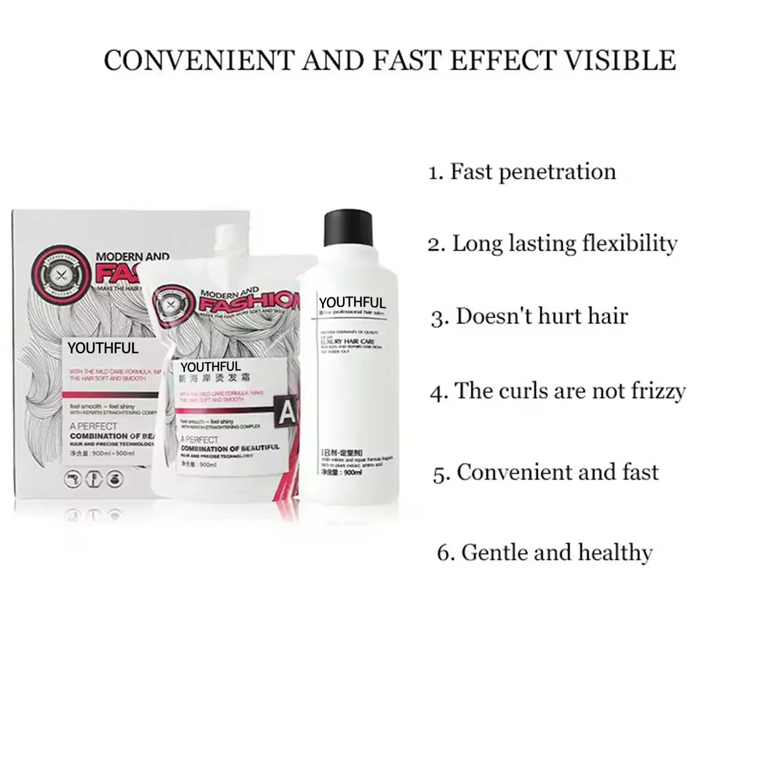 Long Lasting Perm Cream Long Lasting Natural Salon Professional Curling Cream