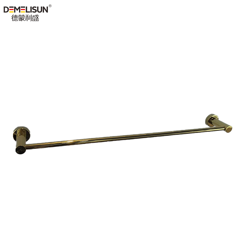 Bathroom Accessories Wall Mounted Toilet Towel Rail Holder Single Towel Bar Rack