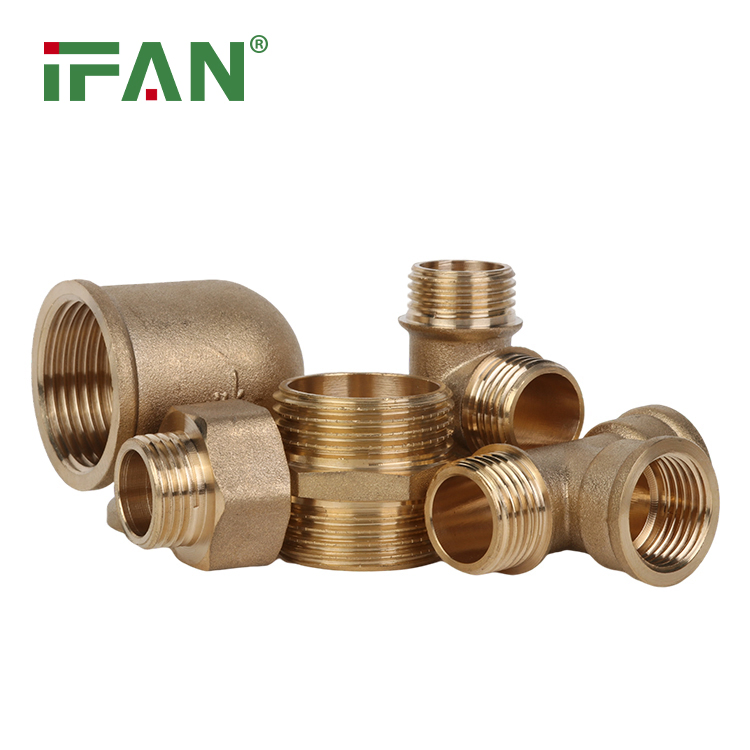Ifan All Type 1/2"-2" Brass Color Bushing Brass Fitting