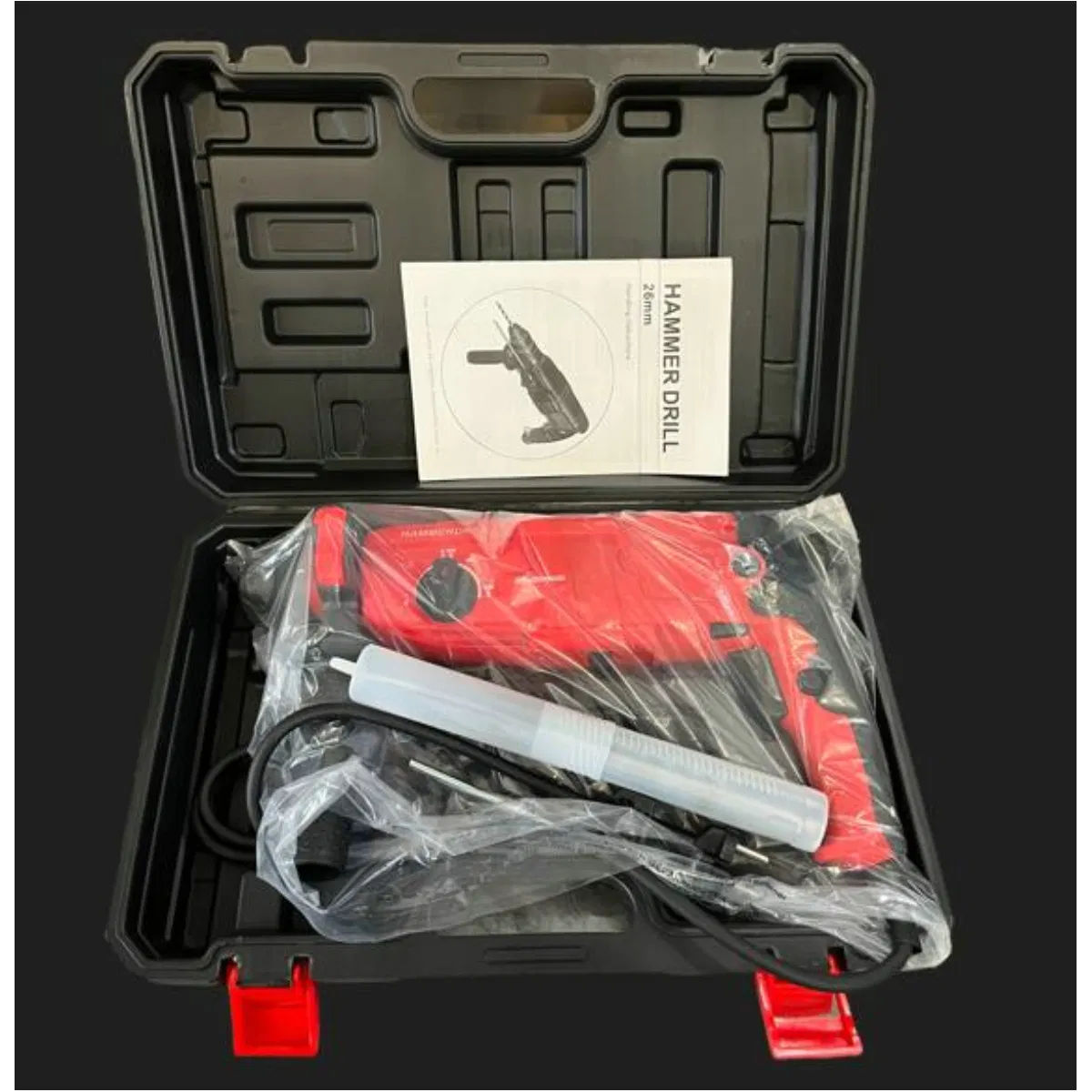 Compact Electric Hammer Drill for Precision Drilling