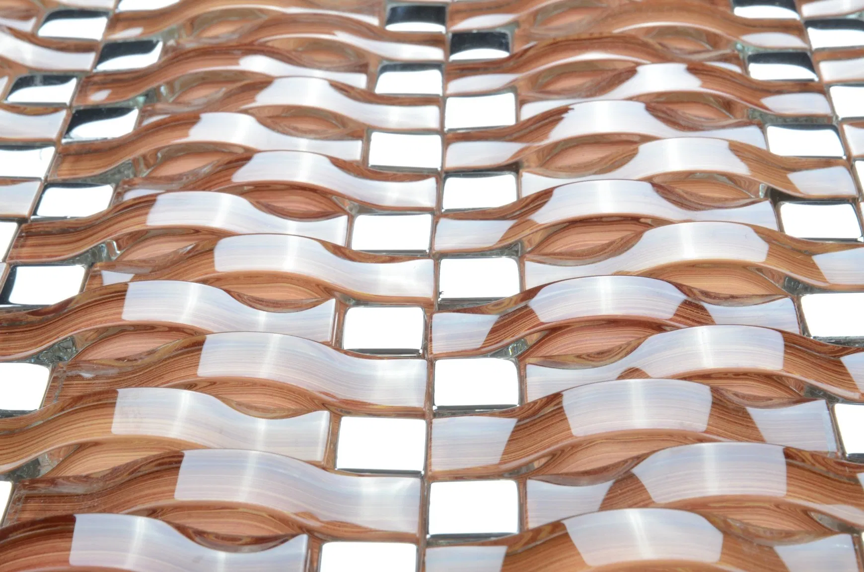 Germany Style Building Decoration Material Crystal Mosaic Tile