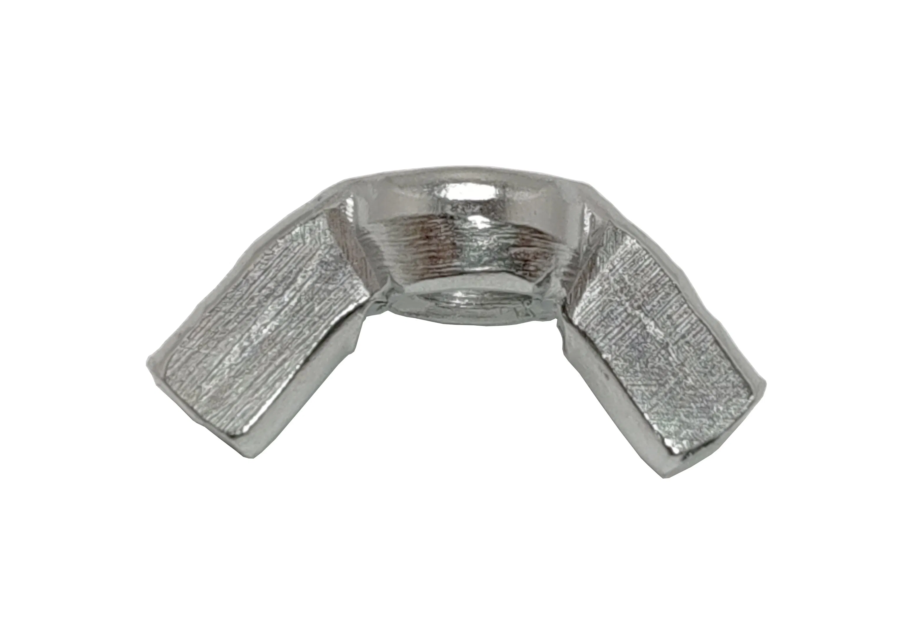 DIN 315 American Form White Zinc Wing Nuts with Rectangular Wings