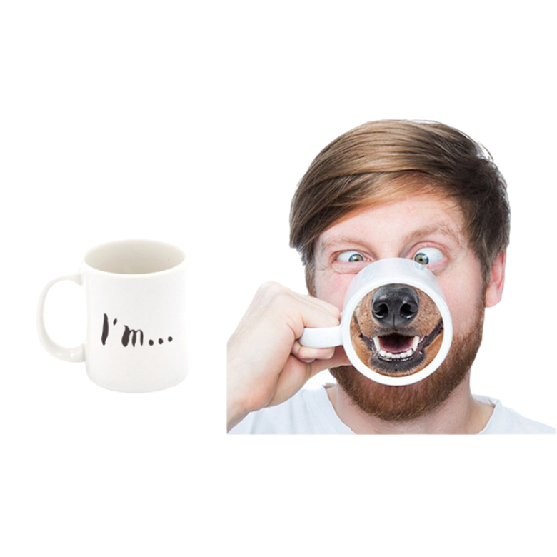 Funny Creative I'm Ceramic Custom Personalized DIY Mug Cup