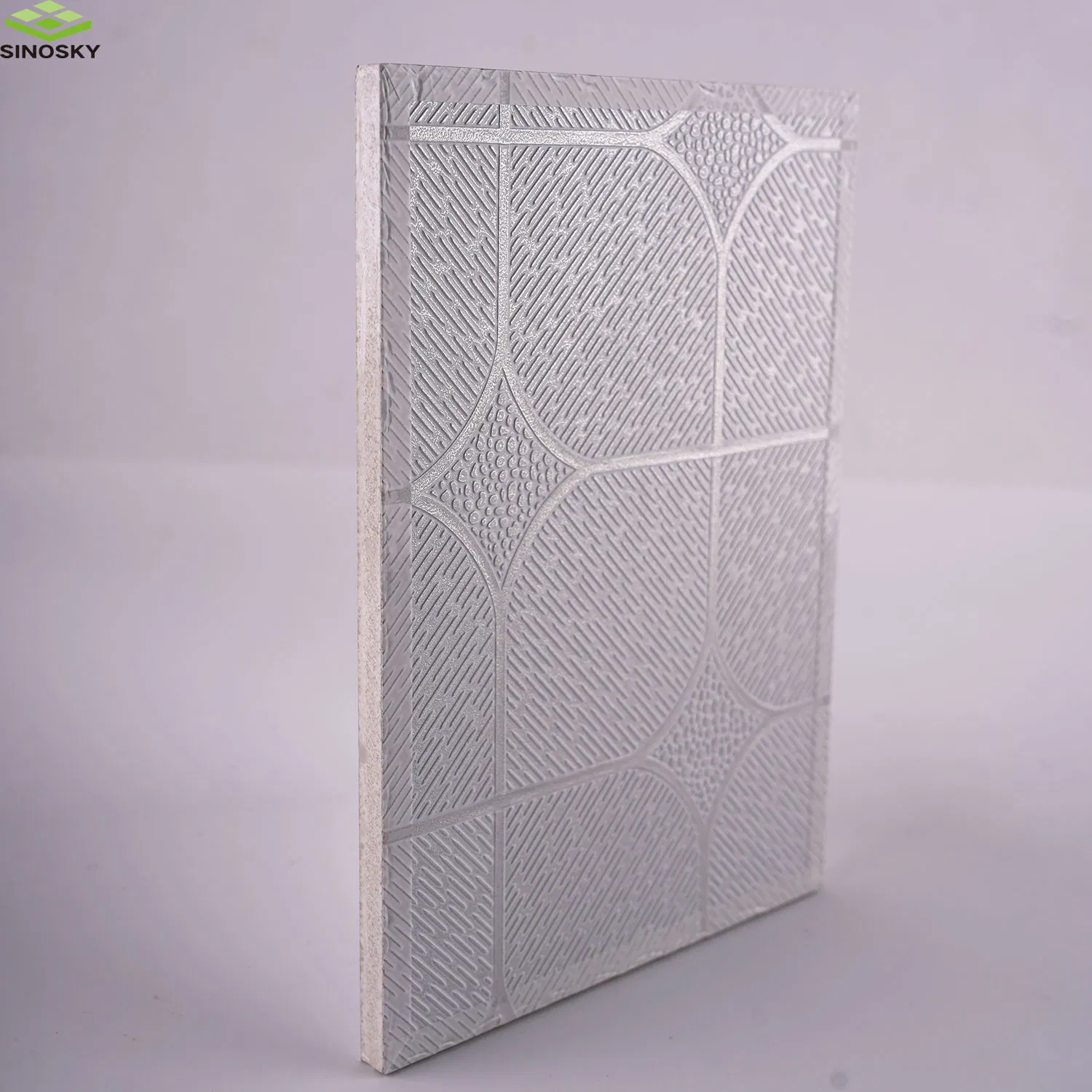 Heat-Insulating Aluminum Backed Vinyl Face Ceiling Tile for Warehouses