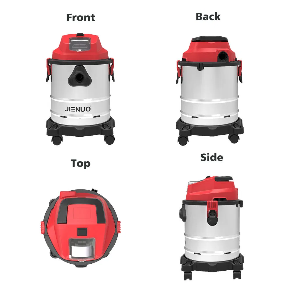 18V Lithium Rechargeable Battery Wet Dry Vacuum Cleaner Portable Cordless 20L Vacuum Cleaner