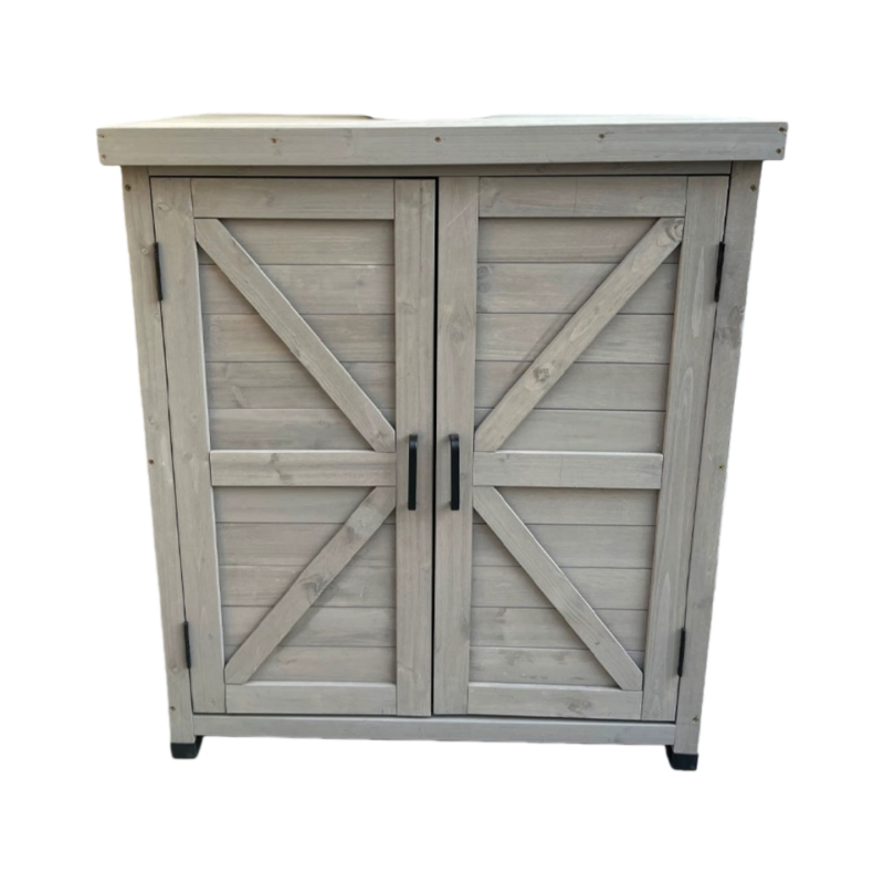 Versatile Outdoor Tool Shed with Weatherproof Design and Storage Solutions