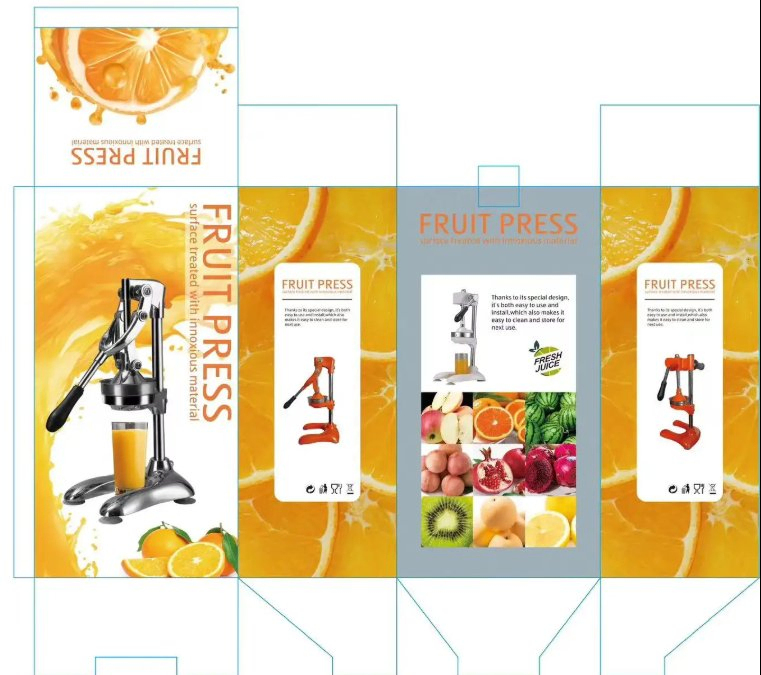 Manual Citrus Juicer Fruit Juicer Hand Press Orange Juicer Juice Extractor Machine for Effortless Fresh Orange Juice