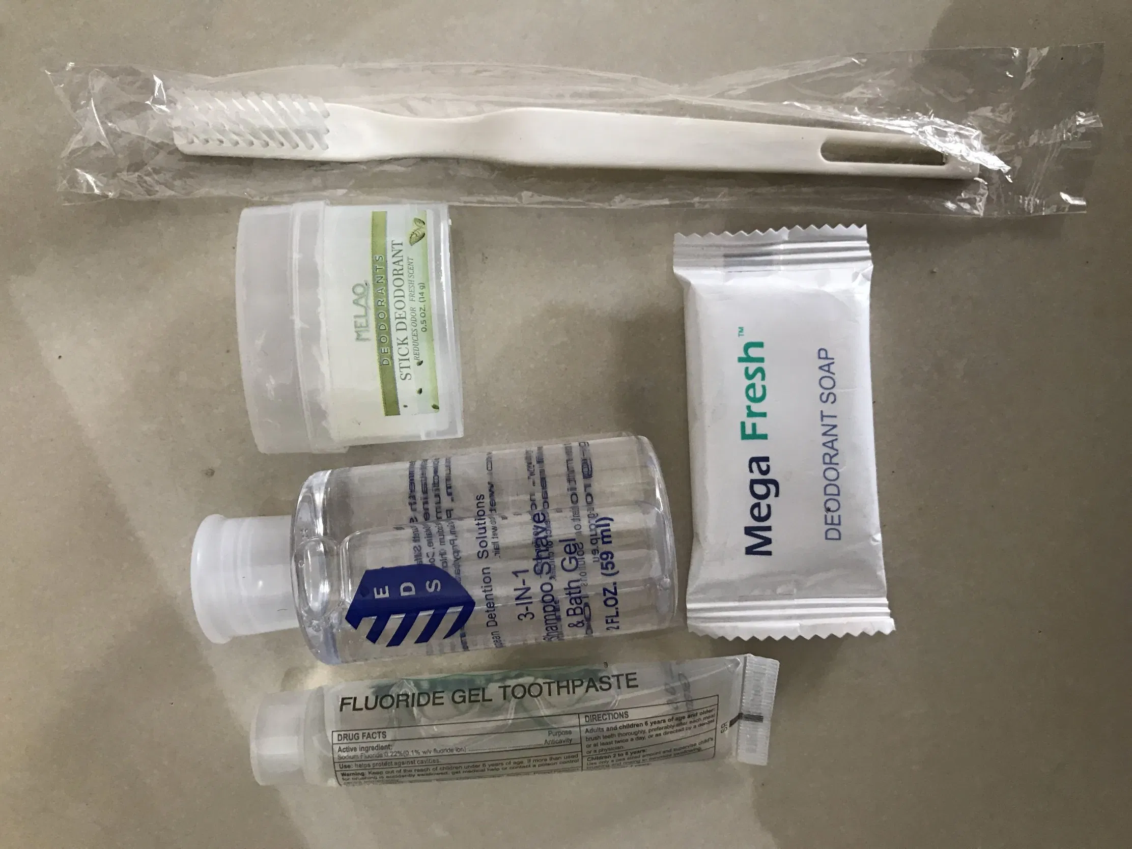 Portable Hotel Laundry and Care Kit
