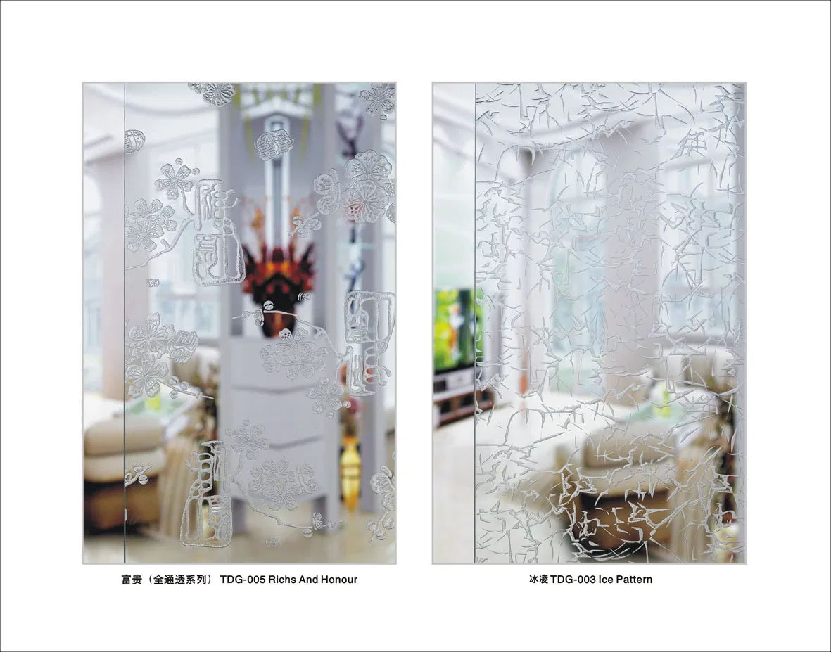Decoration Glass / Kitchen Glass /Acid Etched Glass