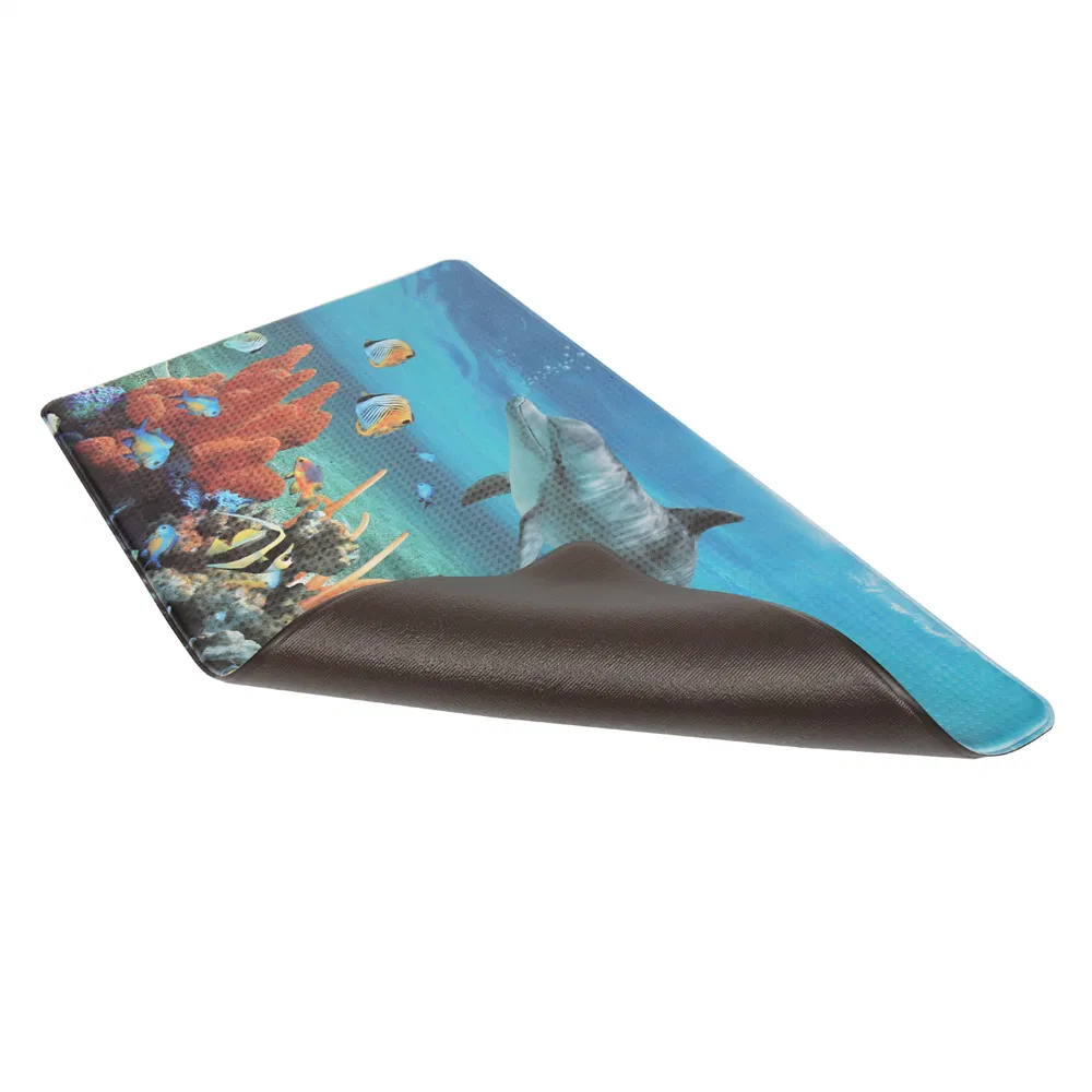 Yuanhua Customized Pattern Comfortable Waterproof Office Standing Mat Anti Fatigue Anti-Slip Kitchen Floor Mat
