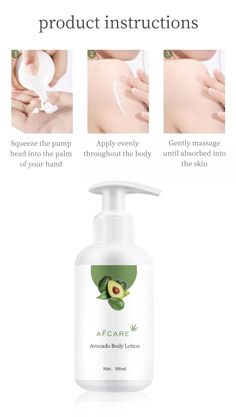 Korean Beauty Avocado Shea Butter Extract Careskin Brightening Whitening Body Lotion