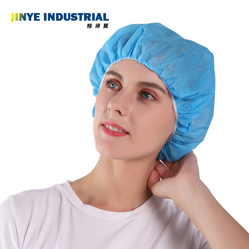Disposable Hair Non Woven Bouffant Caps for Clean Room
