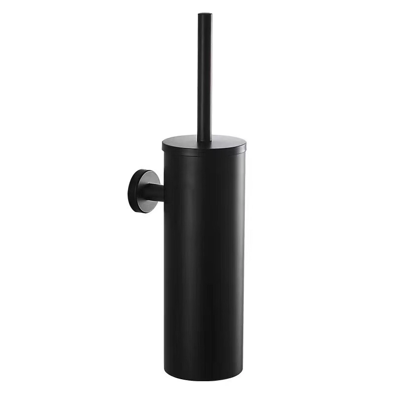 Wall Stainless Steel Bathroom Hardware Toilet Brush and Holder/Good Quality Brass Toilet Brush Holder