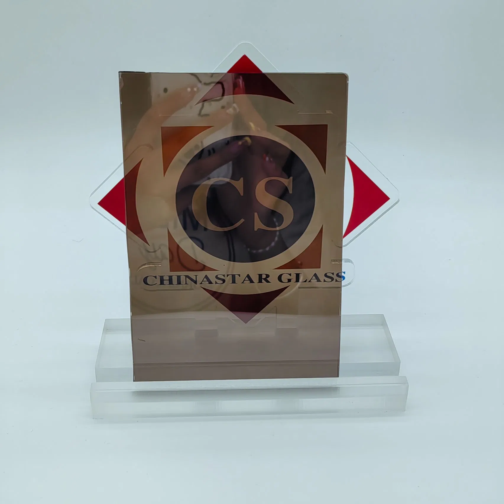 Violet Purple Reflective Float Glass for Building and Decoration Glass